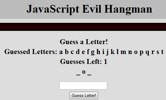 Picture of Evil Hangman