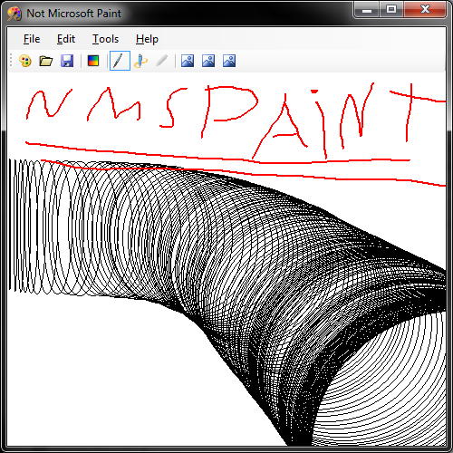 Picture of Not Microsoft Paint